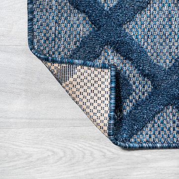 Peralta Moroccan Diamond Indoor/outdoor Area Rug